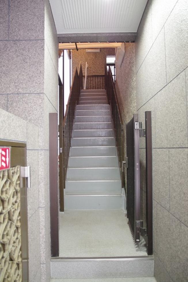 外階段(1階-2階)