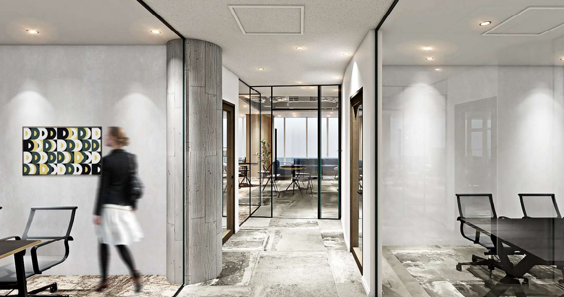 【セットアップ】渋谷エリア　完成度の高い内装付きオフィス