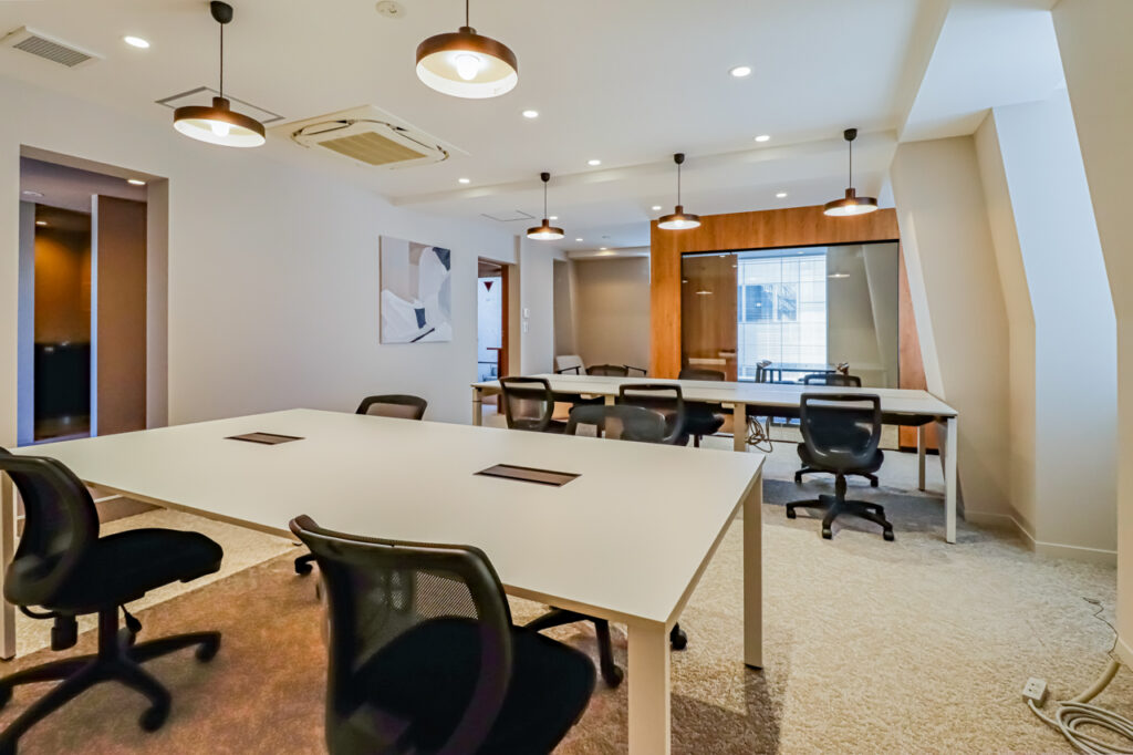 【セットアップオフィス】上野エリア　コンパクトなデザインオフィス