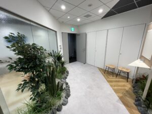 【セットアップ】高麗橋エリア　多様なコミュニケーションが可能なオフィス！