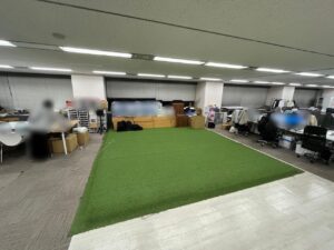 【居抜き】大阪西区新町エリア・会議室導線独立！約155坪のゆとりある居抜きオフィス！