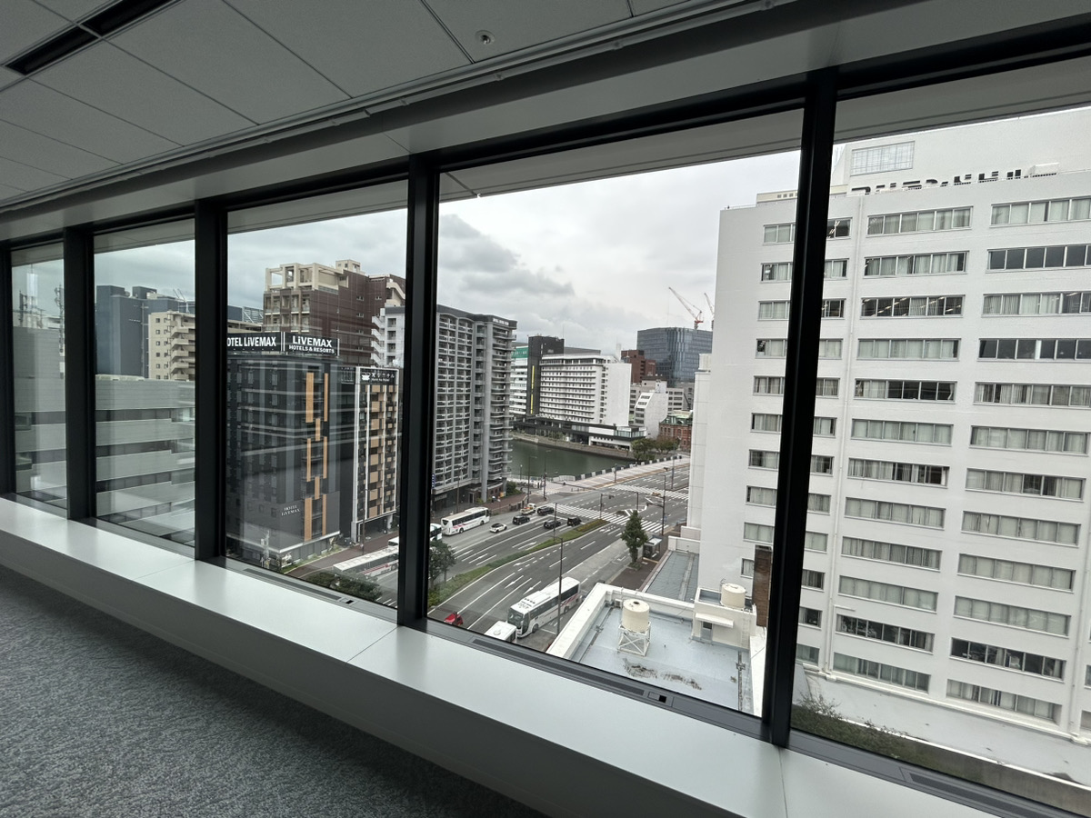 福岡Kスクエアから見た西中島橋方面の画像
